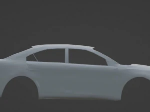 Sedan 3D Model