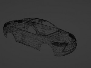 Sedan Model 3D