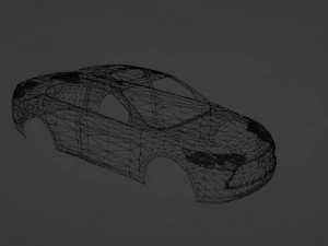 Sedan 3D Model