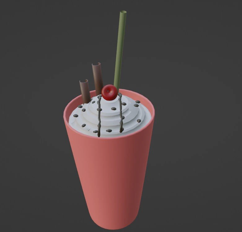 Gelato Modello 3D .c4d .max .obj .3ds .fbx .stl .blend 