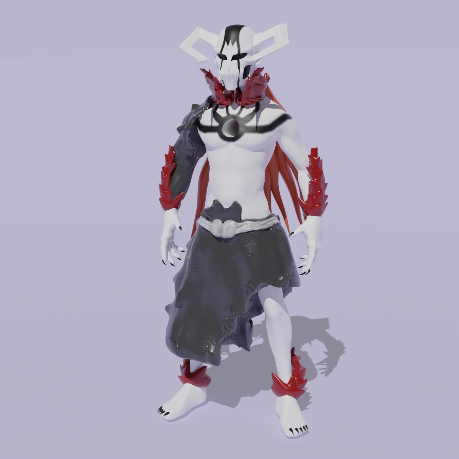 3D - Ulquiorra 3D Model .c4d .max .obj .3ds .fbx .stl .blend 