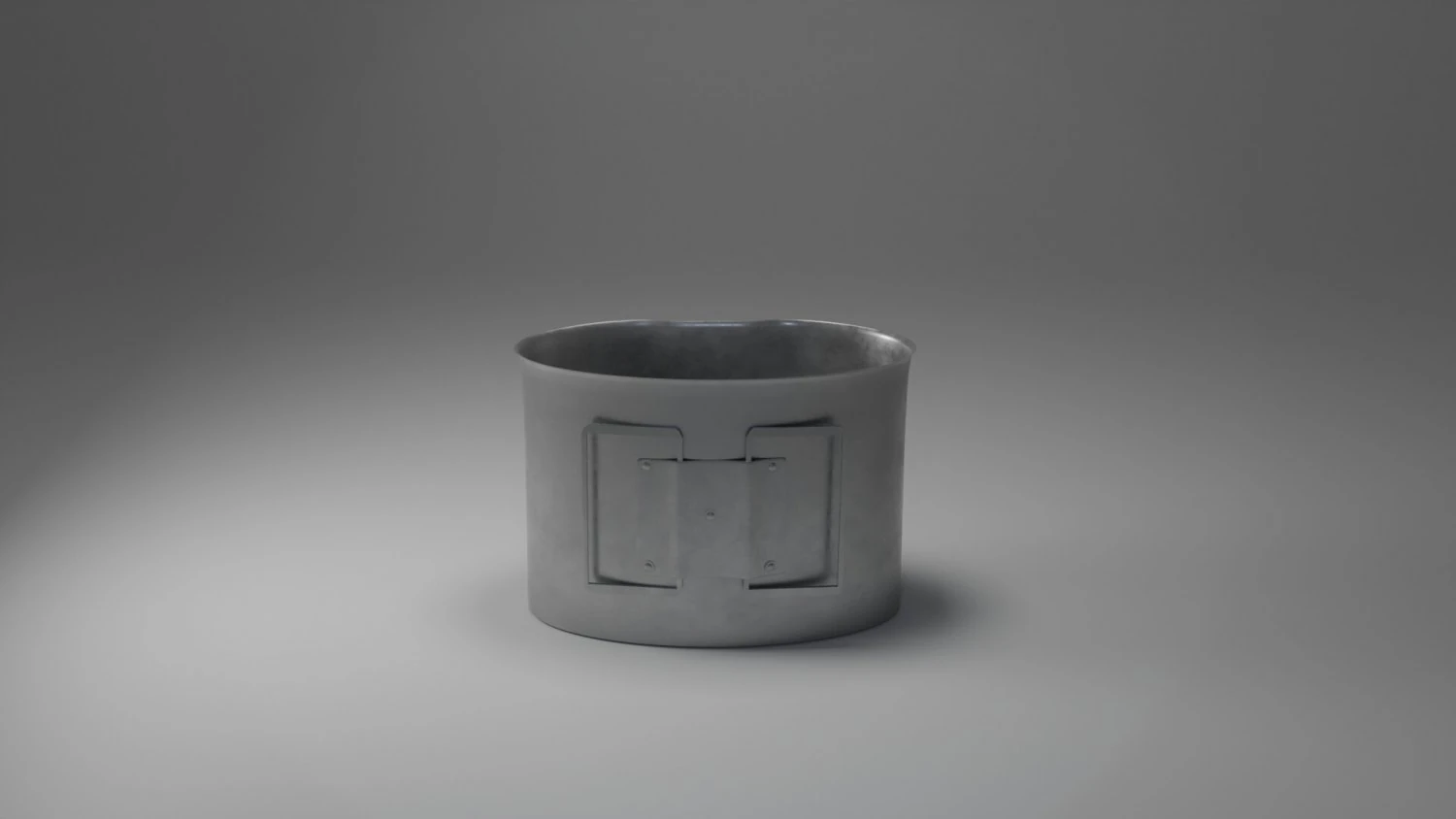 Армейская кастрюля 3D Модель .c4d .max .obj .3ds .fbx .stl .blend 