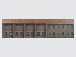Italian farm cascina old barn obj skp 3D 模型