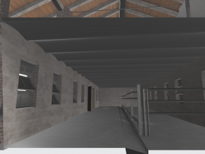 Italian farm cascina old barn obj skp 3D 模型