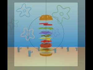 Hamburguer Cangreburguer Modelo 3D