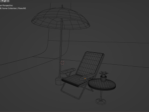 Man vacation 3Dモデル