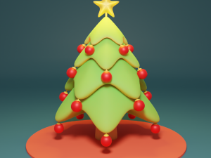 Christmas tree Modelo 3D