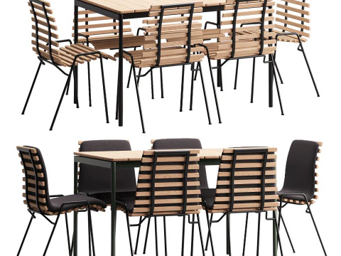 安德森和沃尔户外套装 Ville 3D 模型