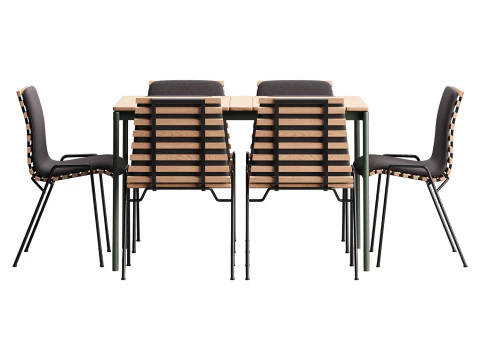 アンデルセンとヴォル アウトドア セット ヴィル 3Dモデル