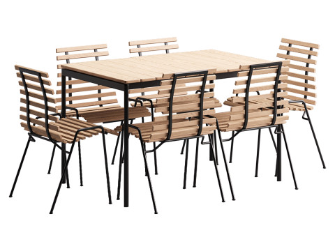 Anderssen and Voll Outdoor Set Ville 3Dモデル