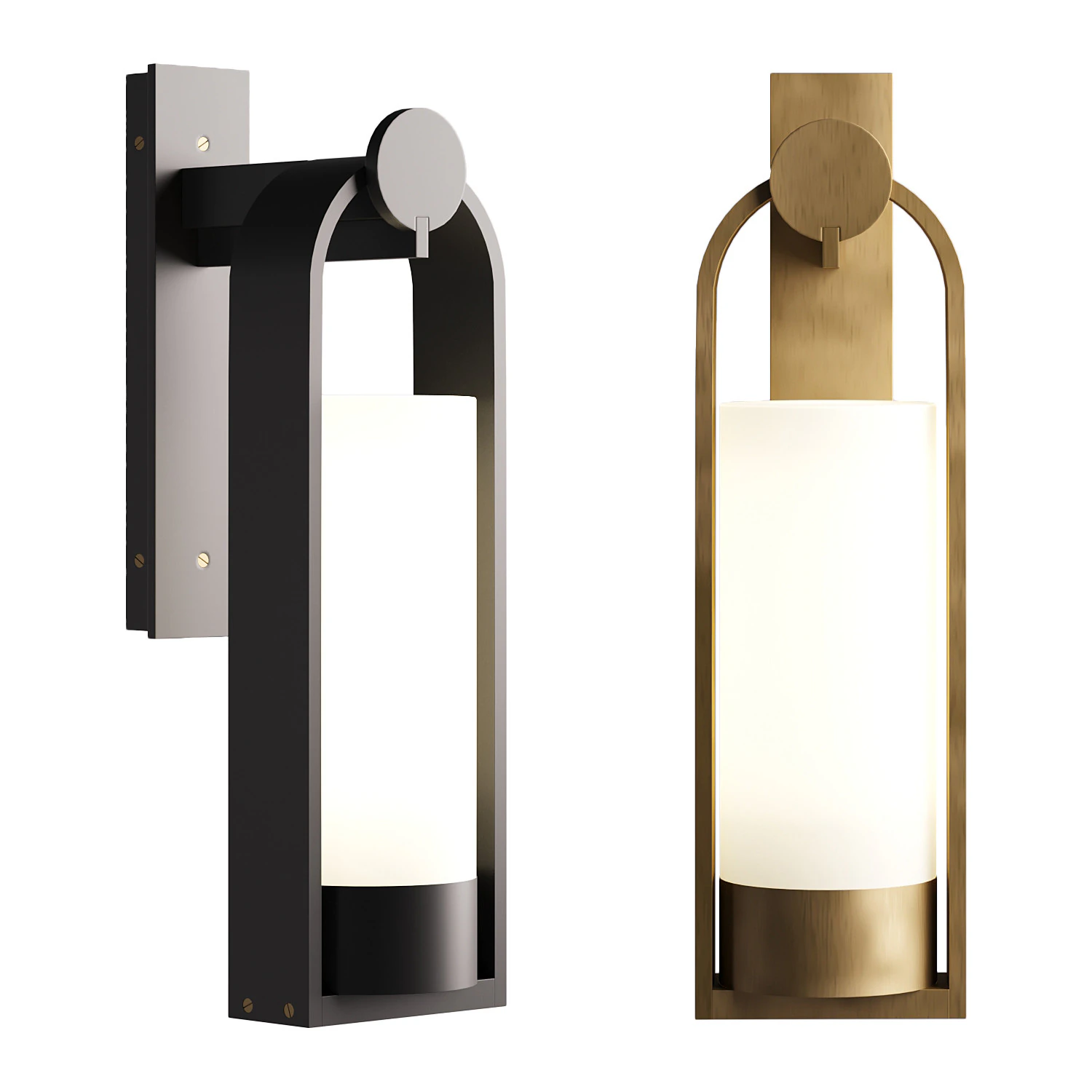 Agata Wall Light 3D Model .c4d .max .obj .3ds .fbx .stl .blend 