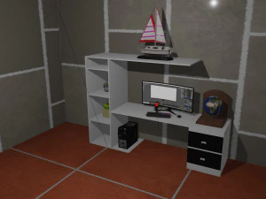 Desktop 3D Model