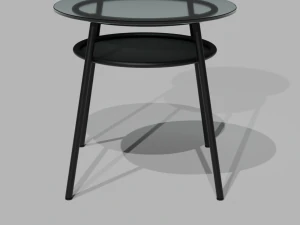 Glass table 3D Model