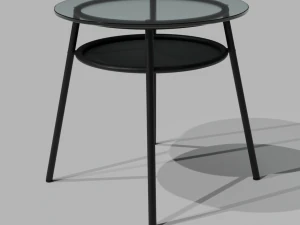 Glass table 3D Model