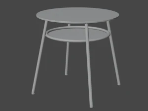 Glass table 3D Model