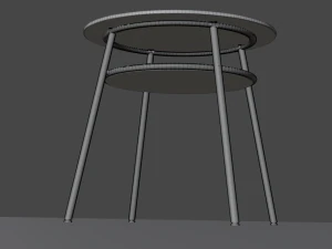 Glass table 3D Model