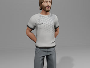 Man 3D 模型