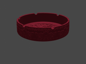 Ashtray 3D 打印模型