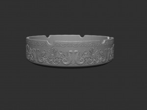 Ashtray 3Dプリントモデル