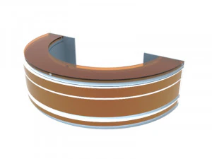 Receptions Table 3D Model