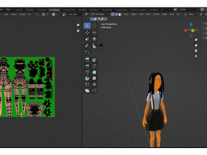 GirlSchool 3D 모델