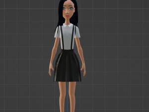 GirlSchool 3D 모델