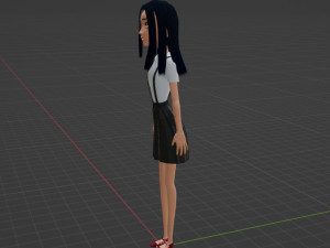GirlSchool 3D 모델
