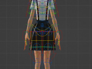 GirlSchool 3D 모델