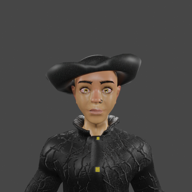 CowlBoy Model 3D .c4d .max .obj .3ds .fbx .stl .blend 