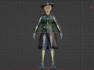 CowlBoy Model 3D