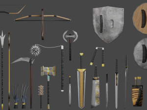 WeaponPack Modello 3D