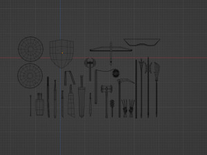 WeaponPack Modello 3D