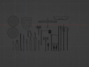 WeaponPack 3D Model