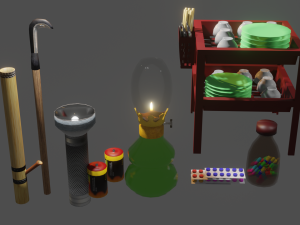 SurvivalPack 3D 모델