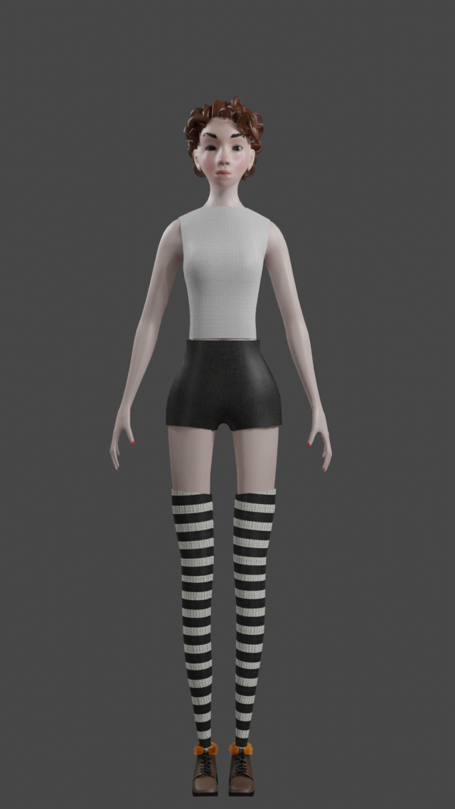 Dolly 3D 모델 .c4d .max .obj .3ds .fbx .stl .blend 