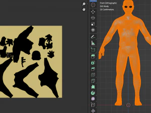 Fighter 3D Model