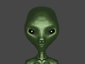 Alieno Modello 3D