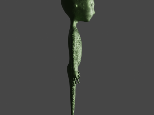 Alien Model 3D