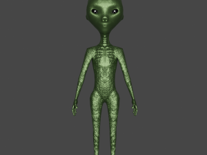 Alien Model 3D