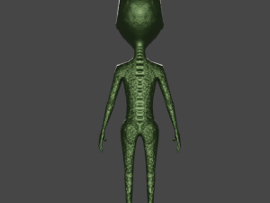 Alien Model 3D