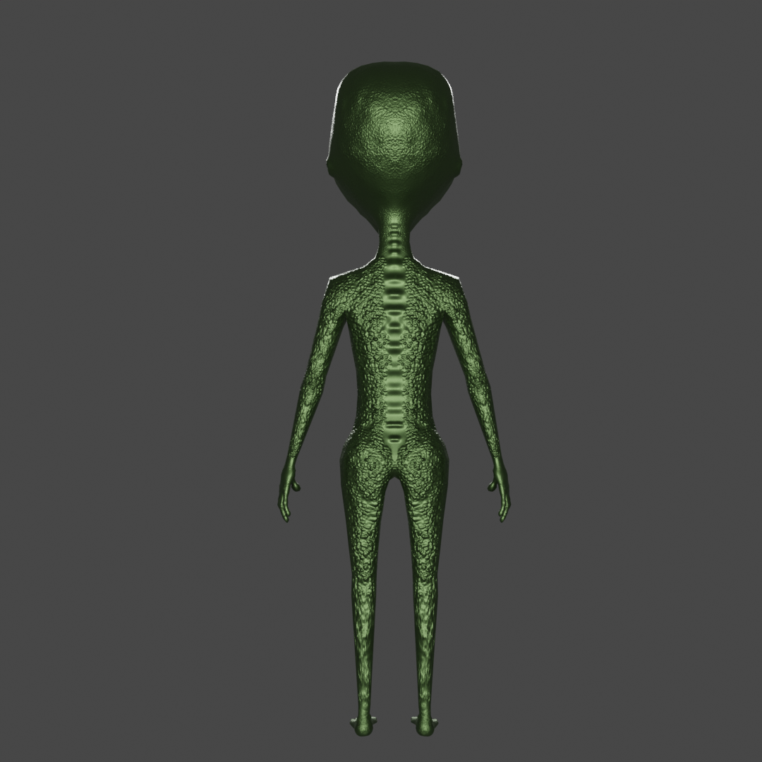 Alien Desenho Modelo 3D $10 - .dae .obj - Free3D