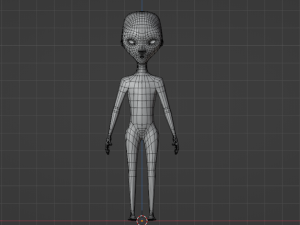 Alien Model 3D