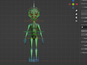 Alien Model 3D