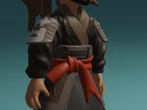 3DRoyalSamurai Modello 3D