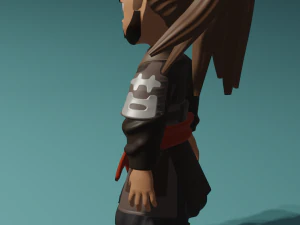 3DRoyalSamurai Modello 3D