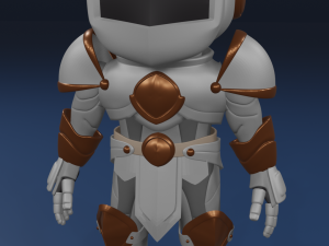 3dRoyalKnight 3D Model