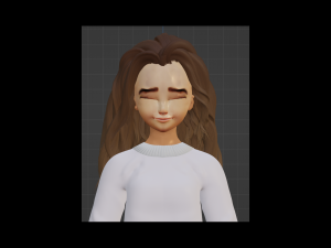 3dPixar girl Modello 3D