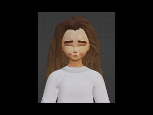 3dPixar girl 3D Model