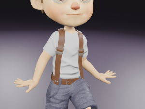 PixarBoy 3D Модель