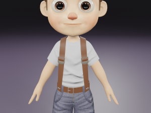PixarBoy 3D Model